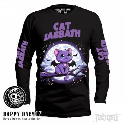 Happy Daemon - Cat Sabbath hosszú ujjú póló