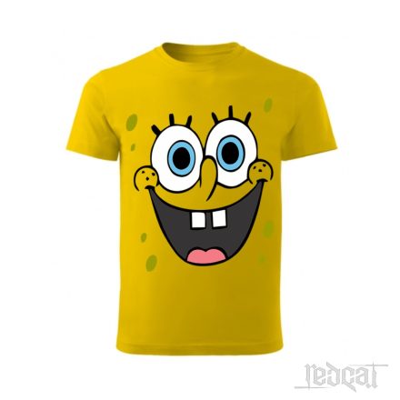 SpongeBob smiley face - SpongyaBob gyerek póló