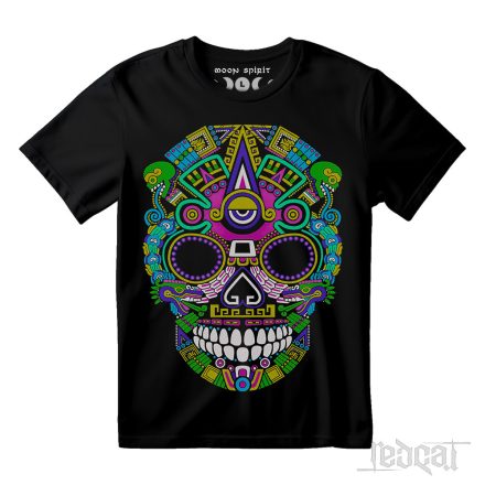 Mayan skull 2 - koponyás póló