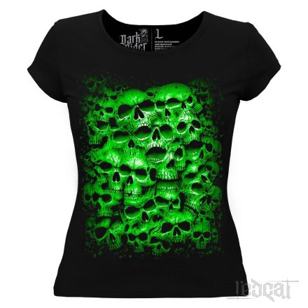 Green Catacomb - Koponyás női póló